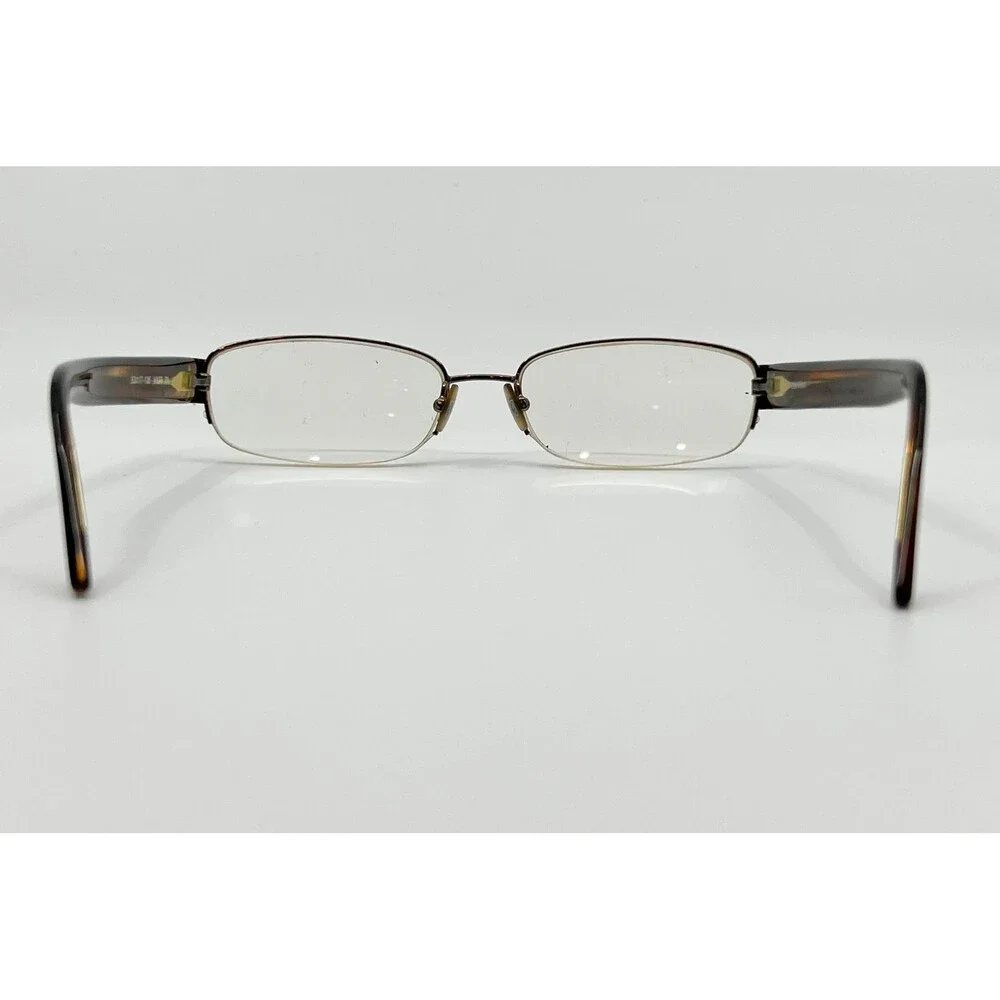 Vera Wang Eyeglasses Womens Brown V127-TA Rhinestone Accents 53-17-135